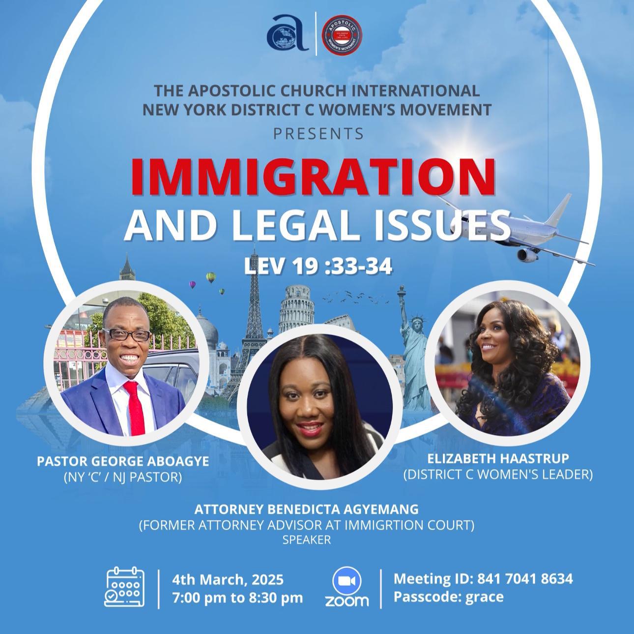 Immigration and Legal Issues