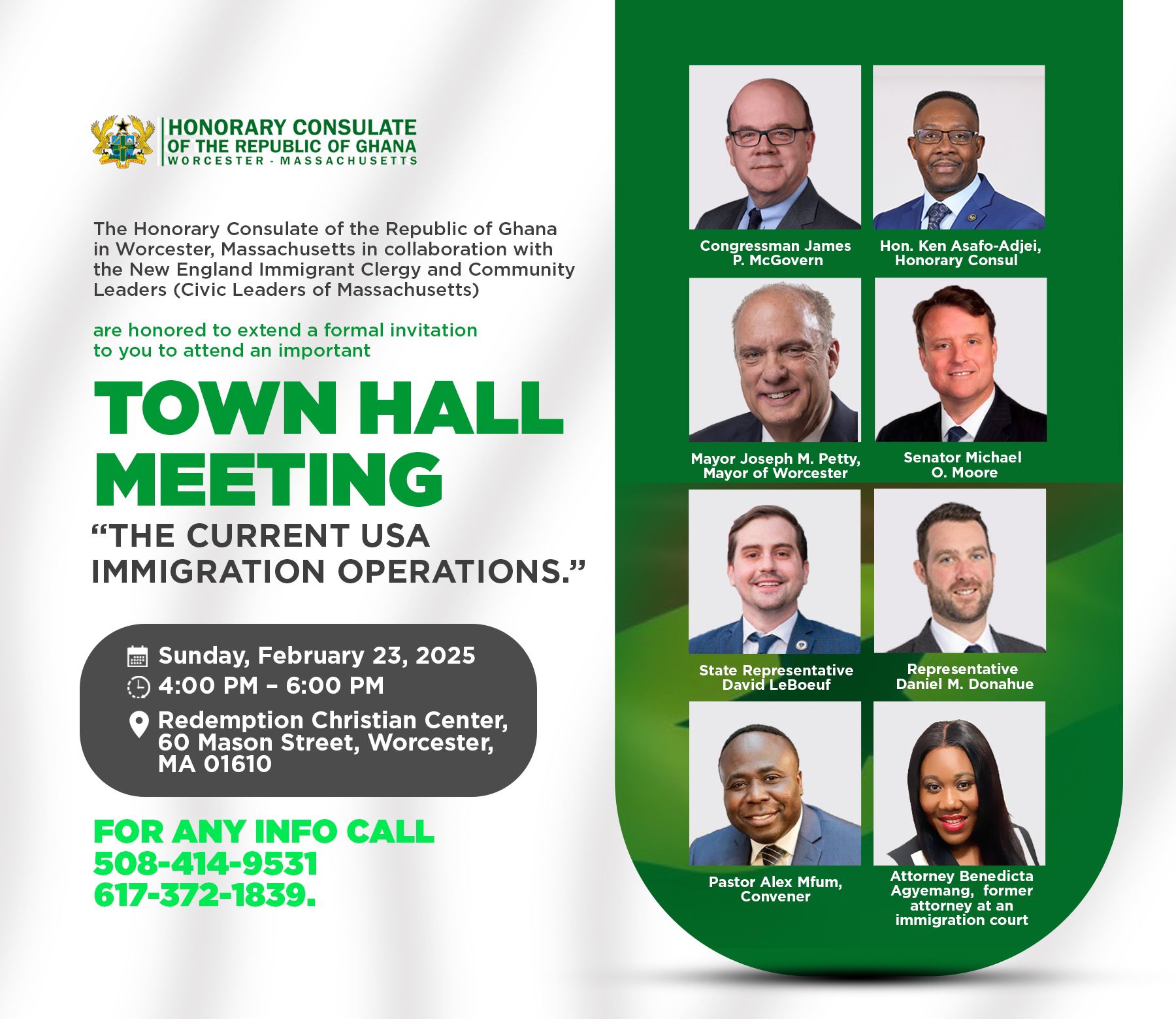 Town Hall Meeting: The Current USA Immigration Operations